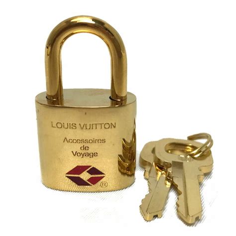 louis vuitton tsa lock|louis vuitton padlock size.